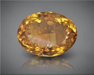 Yellow Citrine Natural Certified  8.95CTS-8372